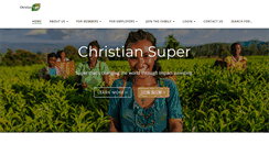 Desktop Screenshot of christiansuper.com.au